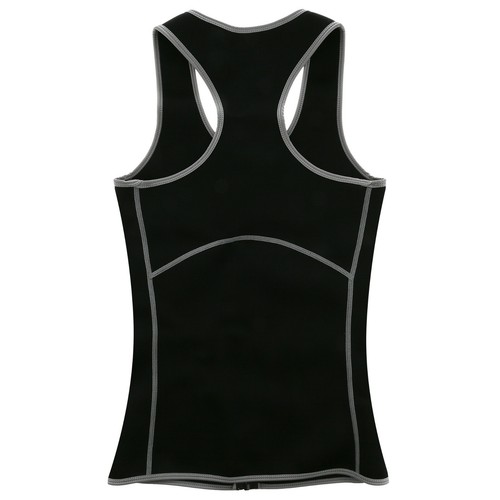 NEW SaunaFX Women's Neoprene SAUNA VEST Slimming Fitness Sweat Gym Body Shaper + - Picture 4 of 6