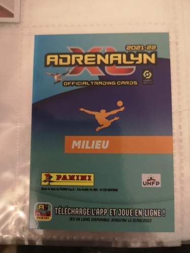 Youssouf Fofana As Monaco #197 Carte Foot Ligue 1 Panini Adrenalyn 2021 2022 - Picture 2 of 2