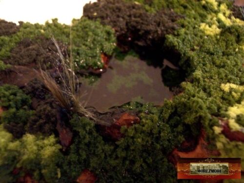 M00257-FS MOREZMORE Faux Fake Artificial Moss MARSH Foliage Light Green - Picture 6 of 6