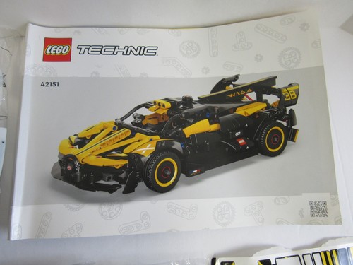 Lego Technic 42151 Bugatti Bolide komplett teilgebaut mit Anleitung FF926 - Bild 2 von 5