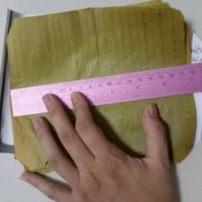 Dried Banana Leaf Natural Aroma Thai Wraps Cigarette Roll Paper 72 Sheets