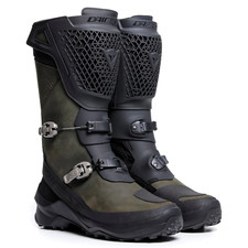 Dainese Seeker Gore-Tex Motorcycle Boots - Black/Army Green (70H)