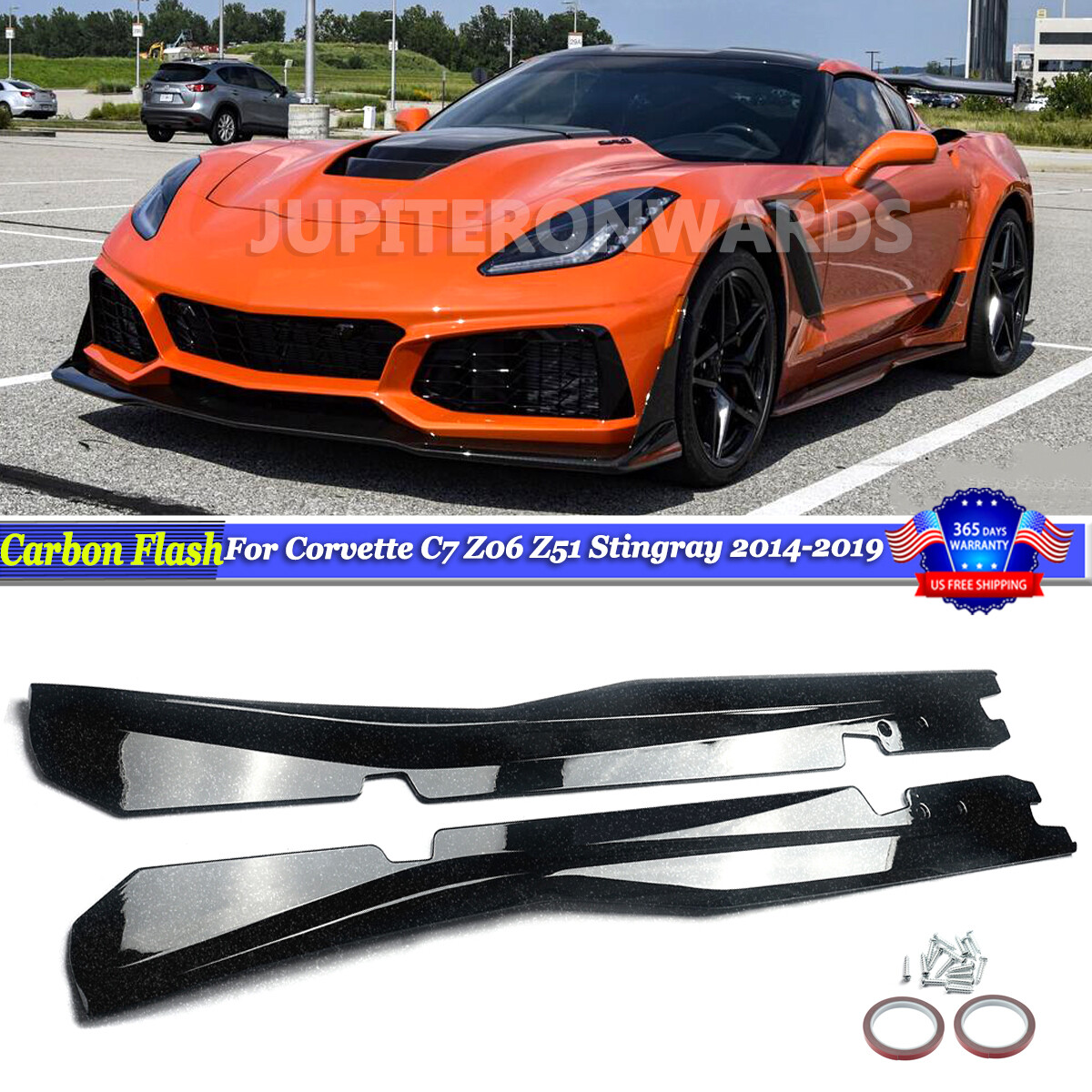 Rocker Panel Kit | CHEVROLET CORVETTE ZR1 COUPE 2019 Rocker Panel Kit | CHEVROLET CORVETTE ZR1 COUPE 2019