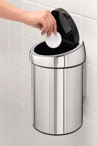 Brabantia Touch Bin 3 Liter - Matt Steel Fingerprint Proof - NEU - Bild 9 von 9