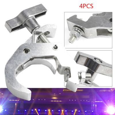 4Pcs Stage Lighting Clamp Truss Bracket Hook Clamp DJ Projector Bar Light 330Ls
