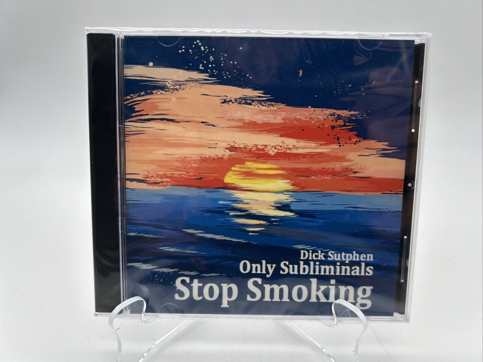 STOP SMOKING - Only Only Subliminals By Dick Sutphen CD - New Sealed