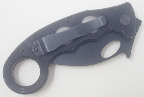 Emerson Brand Combat Karambit Pocket Knife Blade Black Claw Fighting Hawkhook - Picture 6 of 6