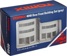 TOMYTEC 4048 TOMIX Round Building Set (Gray) Japan
