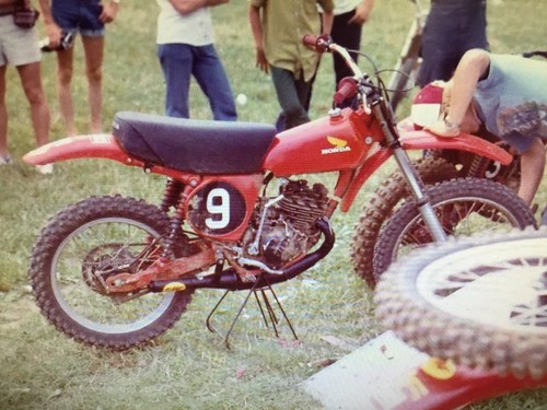 1974 1975 1976 1977 1978 Honda CR125M Elsinore Center/Racing Stand Vintage MX - Bild 7 von 10