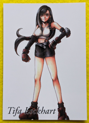 FINAL FANTASY7 TIFA LOCKHART SQUARE ENIX 1-003 TETSUYA NOMURA