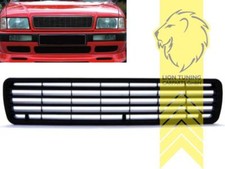 Sportgrill Kühlergrill für Audi 80 B4 Limousine Avant Coupe Cabrio schwarz