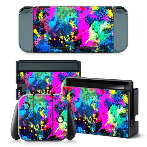 Vinyl Game Skins Decals Protect cover Full Set for Nintendo Switch Sticker - Picture 17 of 26