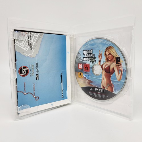 Grand Theft Auto V Five - Playstation 3 PS3 - Incl. Map - Picture 12 of 12