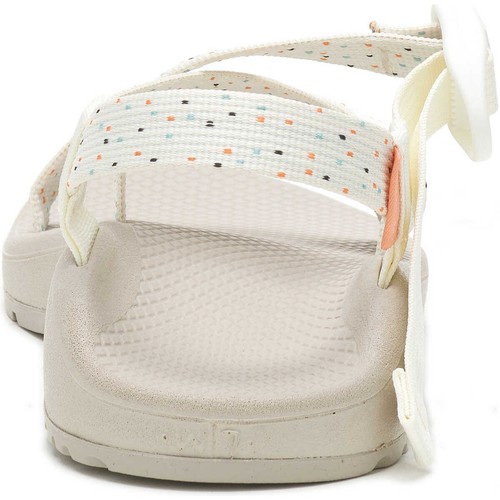 Sandalia acolchada crema con tiras Chaco JCH109028Z para mujer Z/nube - Imagen 4 de 7