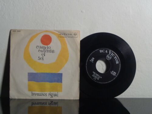 LOS HERMANOS RIGUAL CUANDO CALIENTA EL SOL / LA DEL VESTIDO ROJO RCA 45N 1300 | eBay LOS HERMANOS RIGUAL CUANDO CALIENTA EL SOL / LA DEL VESTIDO ROJO RCA 45N 1300 | eBay