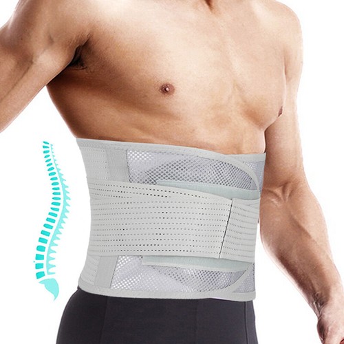 Abdominal Binder Hernia Belt Waist Compression Umbilical Bandage Back Support XL - Picture 1 of 30