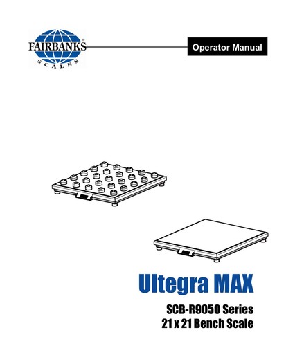 Fairbanks Scales 31082 Ultegra MAX SCB-R9050 Commercial SHIPPING RollerTop Scale - Picture 5 of 9