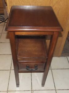 Mahogany Pier One Plant Stand Side Table Ps141 Ebay Mahogany Pier One Plant Stand Side