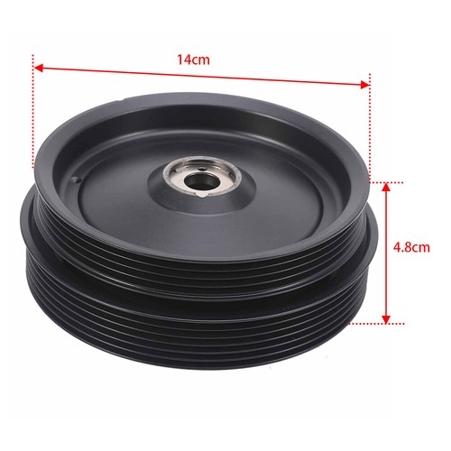 Polea A1320300568 para Mercedes-Benz SMART 451 MHD amortiguador de vibraciones DHL - Imagen 2 de 9