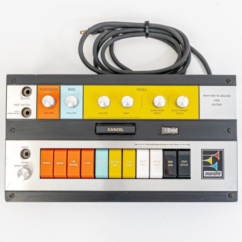 Late 60’s Maestro G-2 Rhythm ’n Sound for Guitar - Rare, Vintage MultiFX Unit - Picture 2 of 13