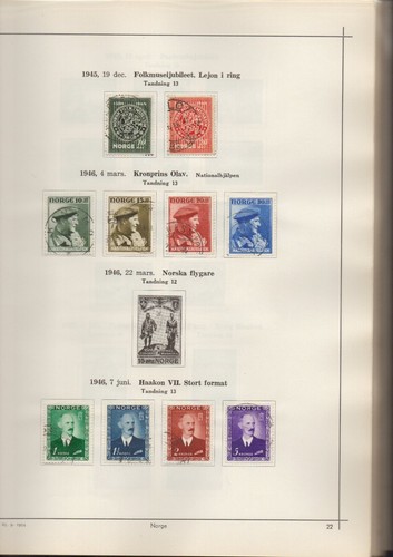 STAMPS FINLAND & NORDIC- Collection 1855-1964 in Facit album, - #used - Picture 18 of 24