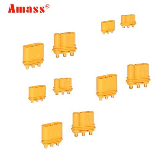 Genuine Amass XT30 XT30U MR30 Battery ESC Plug Connector 5 Pairs for RC Models - Picture 9 of 9