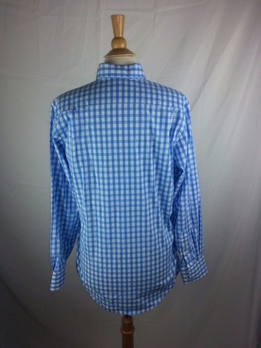 Southern Tide Skipjack Hemd mit Knopfleiste L/S klein blau weiß gestreift - Bild 5 von 5
