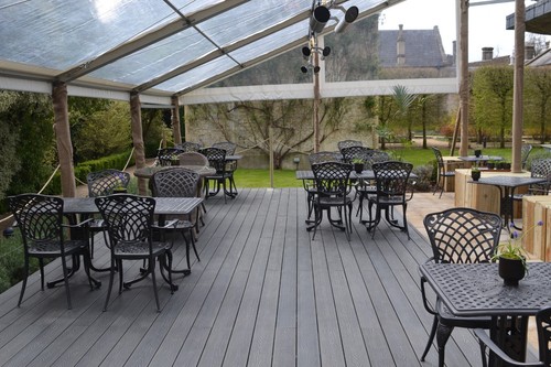 Storm Composite Decking Boards 3m WPC Grey Per Length | eBay