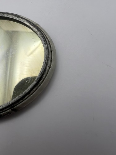 Vintage Marriage Couple Portrait Photographic Pocket Mirror Back - Picture 3 of 14