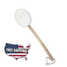 BACK  BODY Skin Care LOTION APPLICATOR CREAM TANNING Pad-Wood Handle USA Seller