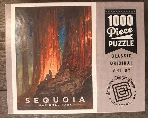 Sequoia National Park Jigsaw Puzzle 1000 Piece Anderson Design Group COMPLETE!! - Picture 2 of 14
