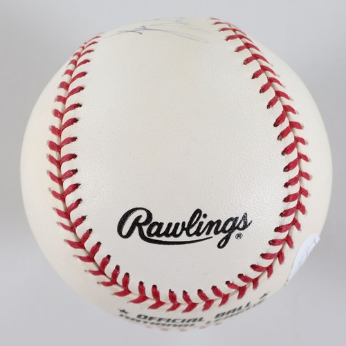 Lee Smith Signed Baseball "Saves #478" Cubs - COA JSA - Picture 5 of 7