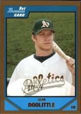 2007 Bowman Draft Picks Gold Baseball (Pick From List) C113 11-22