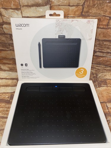 Wacom Intuos CTL-4100 Small Drawing Tablet - Black - Picture 1 of 11