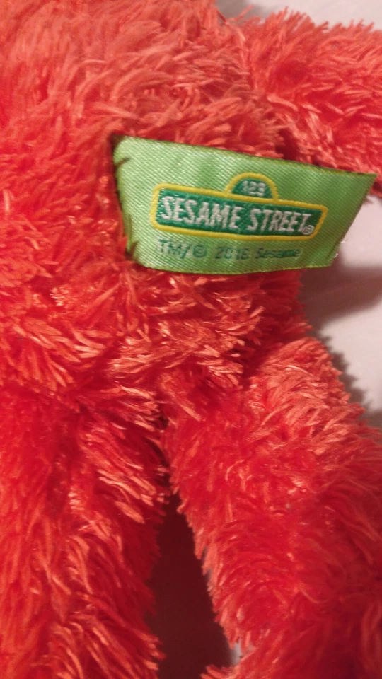 Peluche Sesame Street Elmo y Big Bird (Big Bird es nuevo) Foto 4 de 4