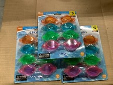 3 Packs Swim Gear - Youth Goggles - 4 Per Pack 12 Total