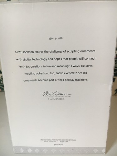 Fiesta Y Mas Fiesta Large Porcelain Christmas Hallmark Keepsake Ornament NIB - Picture 3 of 12