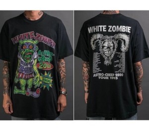 White Zombie Astro Creep Shirt | eBay