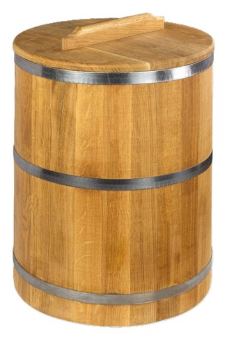 Eiche Sauerkrauttopf, Einlegefass, Einlegebottich, Konservierung Gemüse, Bottich - Bild 31 von 36