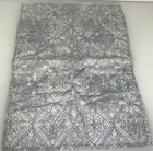 One Pottery Barn Pillow Sham Mila Tile Plant Dyed Cotton Std Quilted NWOT Gray