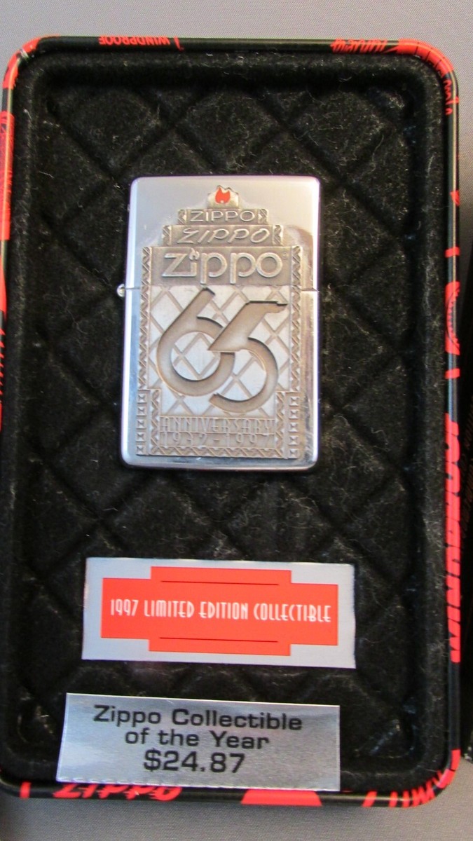 Zippo 65th Anniversary 1932 - 1997 Limited Edition Lighter for