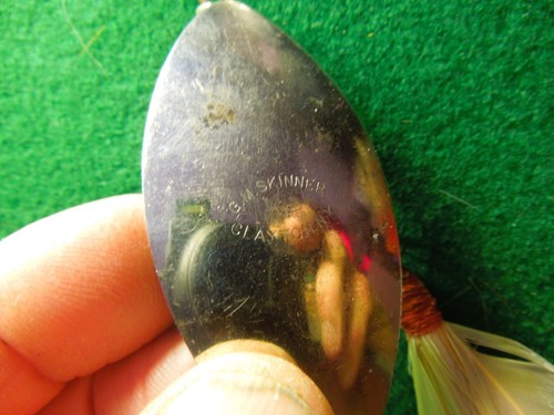 ANTIQUE Rare G.M. Skinner Fluted Spoon Spinners Lures James A Lind Pfleuger More - Picture 12 of 24