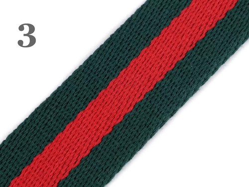 (2,35 €/m) Cinghia per borsa 2 m - cinghia - su entrambi i lati - 38 x 2,4 mm - vari colori - Foto 3 di 3