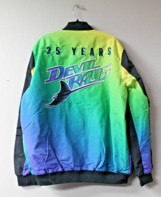 New MLB 25 Years Tampa Bay Devil Rays city edition zip up New MLB 25 Years Tampa Bay Devil Rays city edition zip up