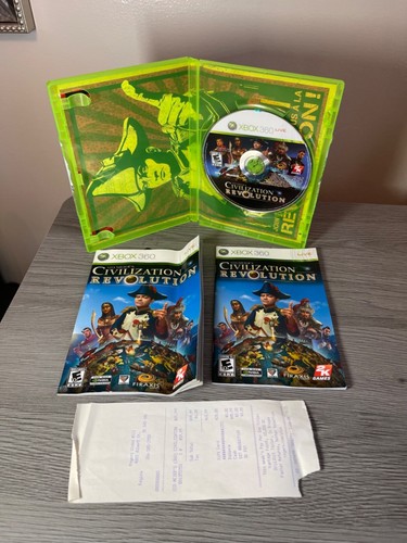 Sid Meier's Civilization Revolution Microsoft Xbox 360 Authentic CIB - Picture 5 of 7