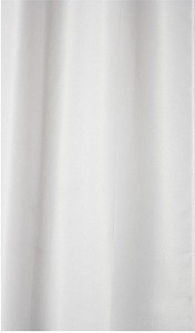 CROYDEX WHITE PROFESSIONAL TEXTILE SHOWER CURTAIN 180 X 180CM
