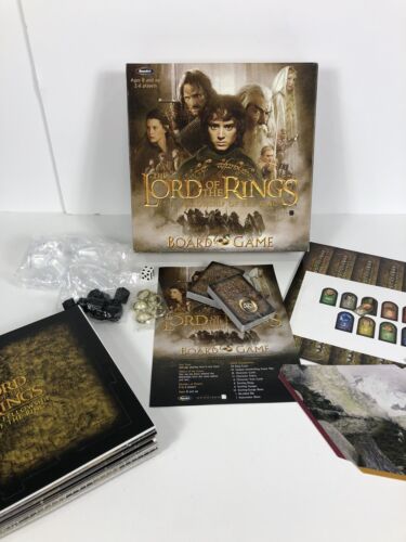 The Lord of the Rings The Fellowship of the Ring Board Game Complete Complete