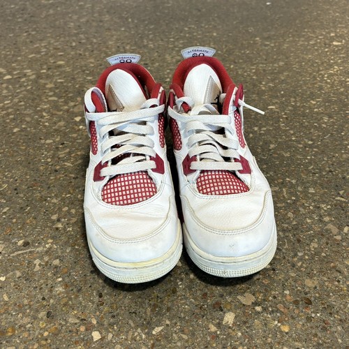 Nike Air Jordan Retro 4 Alternate 89 Size 7Y Preowned No Box #408452-106 - Picture 5 of 11