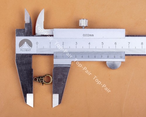 Großhandel 50 St. Zinklegierung Antik Silber Bronze Floral Karabinerverschlüsse zum Basteln - Bild 32 von 36