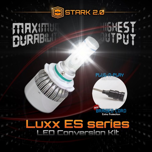 80W 9000LM Abatible COB Chip Kit LED 6000K 6K Bombillas Luces antiniebla - H10 9145 9140 - Imagen 3 de 10